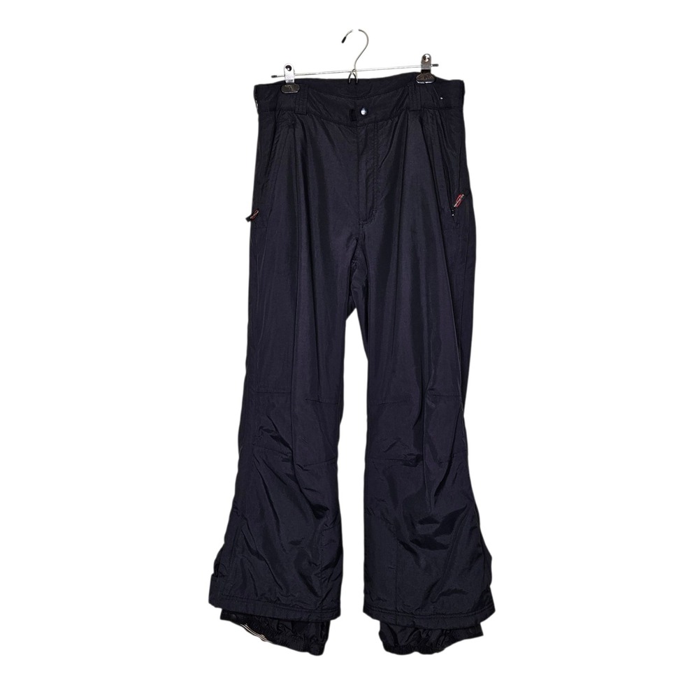 Obermeyer Mens Short Ski Snow‎ Pants Winter L Insulated Black Outdoor Snowboard